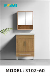24'' W x 18.5''D Vanity With Top And Medicine Cabinet -3102